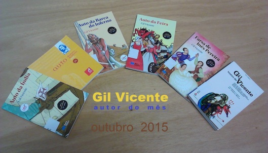 Gil Vicente Autor do mes de outubro de 2015